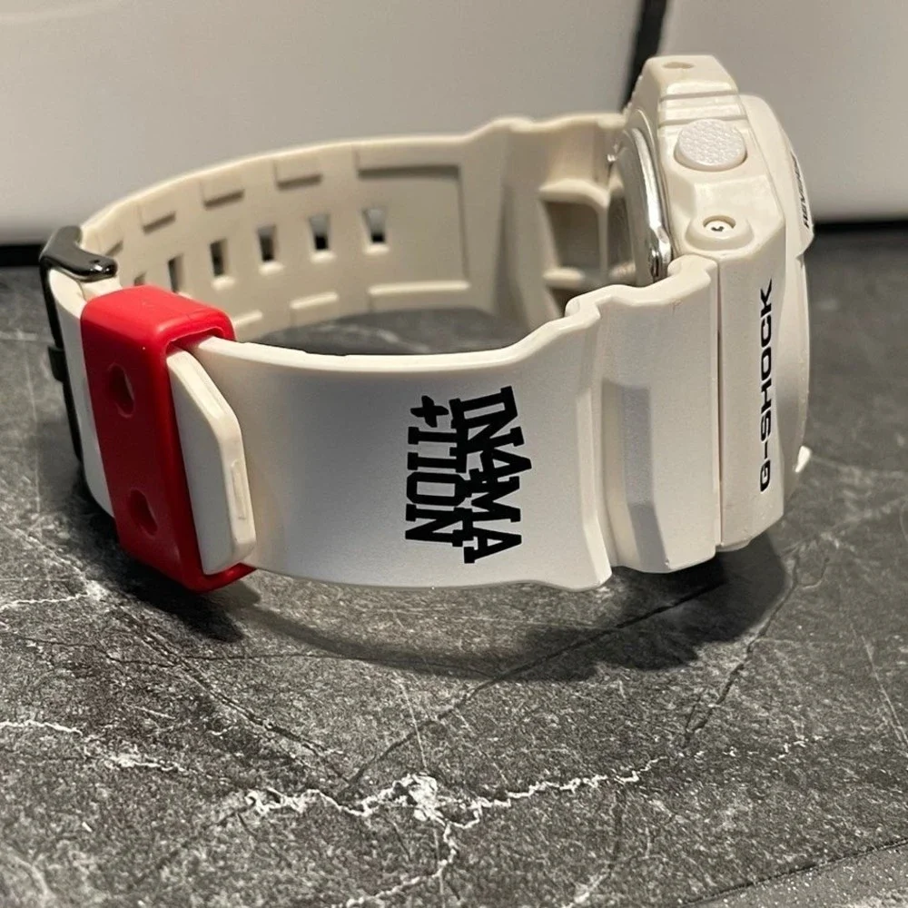 Rare Limited White G-Shock G -Lide IN4MATION COLLAB Model GLX-150X